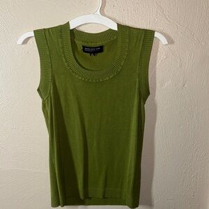 Jones New York Green Knit Sweater